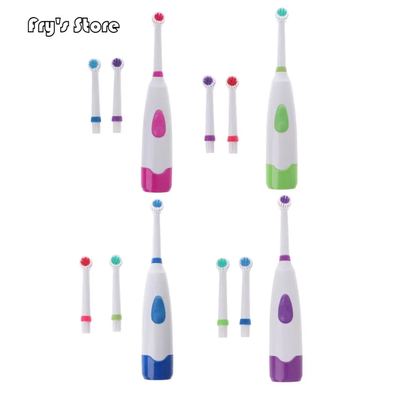 

Fry's Store Waterproof Rotating Electric Toothbrush with 3 Brush Head for Dropshipping