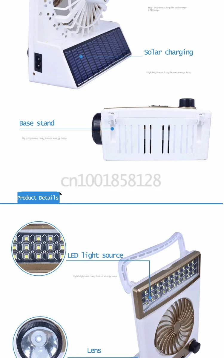 22%, многофункциональный Солнечный перезаряжаемый вентилятор/фонарик/настольная лампа/заряжаемый вентилятор мини портативный студенческий вентилятор нетоксичный ABS