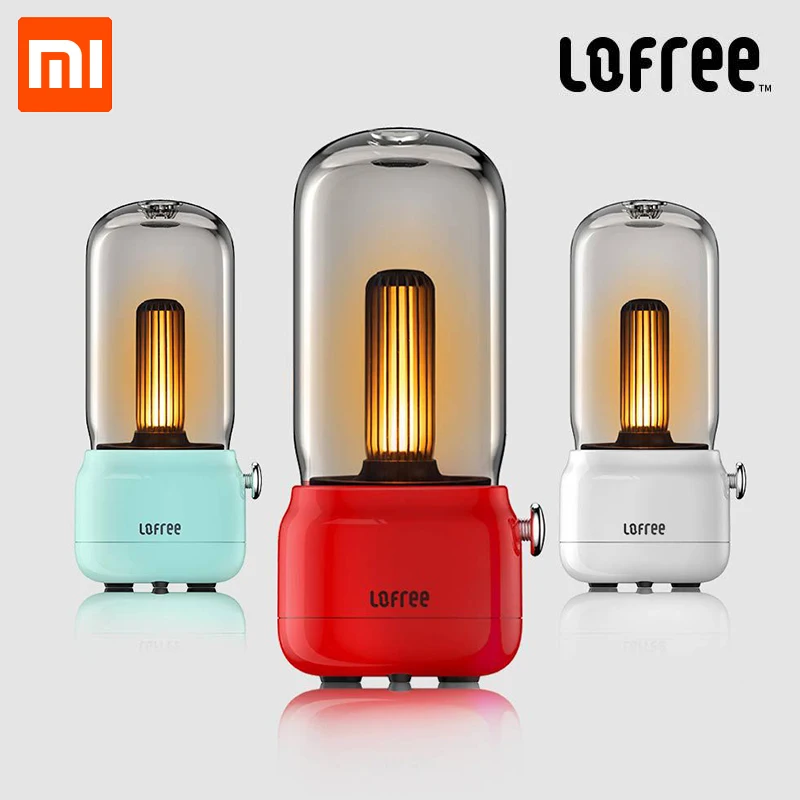 Xiaomi Youpin Lofree CANDLY Ретро светильник Регулируемый Яркий usb зарядка проводной два режима светильник теплое ощущение окружающей среды