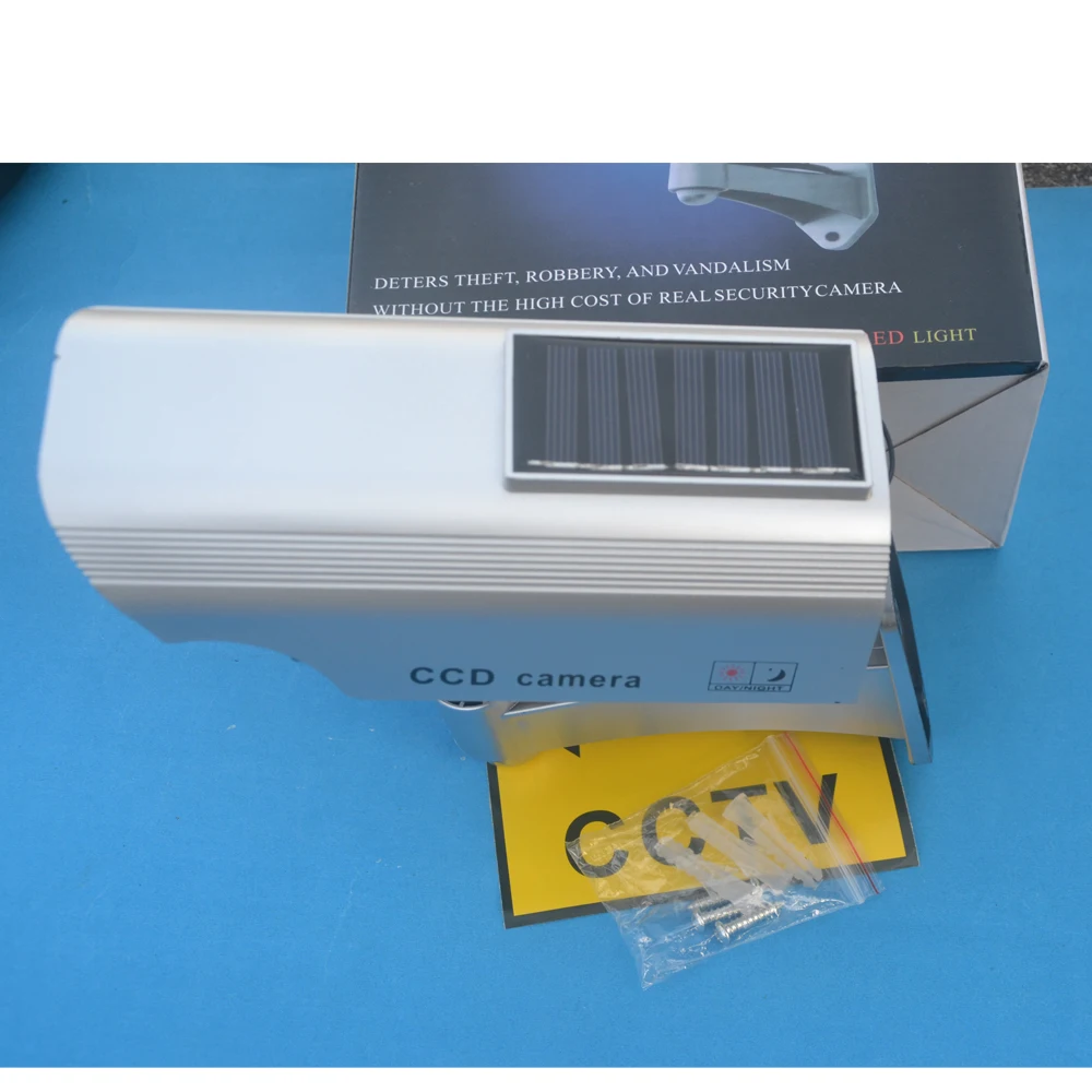 

Solar Power Imitation High Simulation CCTV Camera Dummy Fake Camera Monitor