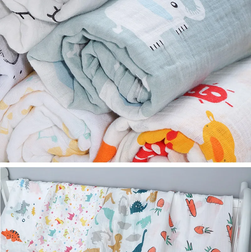 Дропшиппинг Infantil детские одеяла новорожденные фотографии реквизит многоразовые подгузники нагрудник для кормления пеленание ребенка