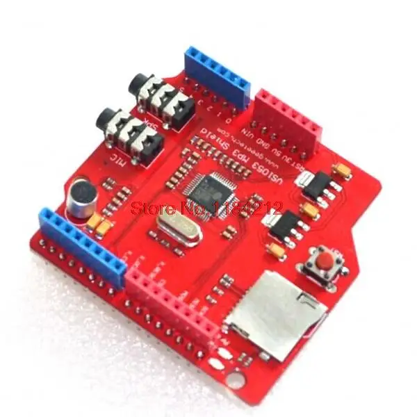 

VS1053 MP3 recording module development board (on-board recording function)