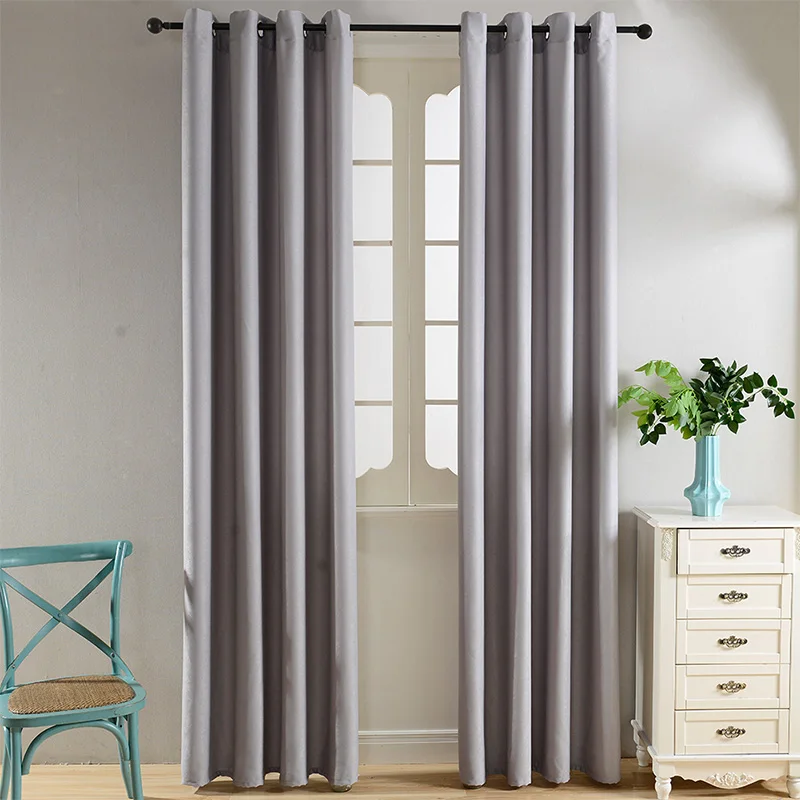 Top Finel Modern Solid Velvet Blackout Curtains for Living ... on {keyword}
