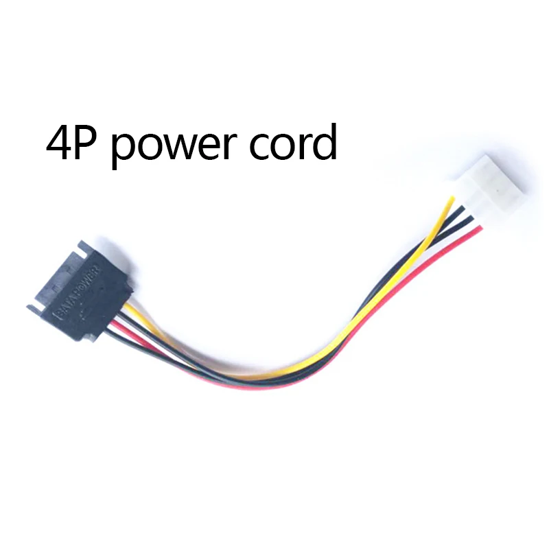 كبير 4 p صغير 4 p السلطة الحبل قرص مرن موصل 4 دبوس IDE التيار الكهربائي إلى قرص مرن s كابل محول الكمبيوتر PC موصل