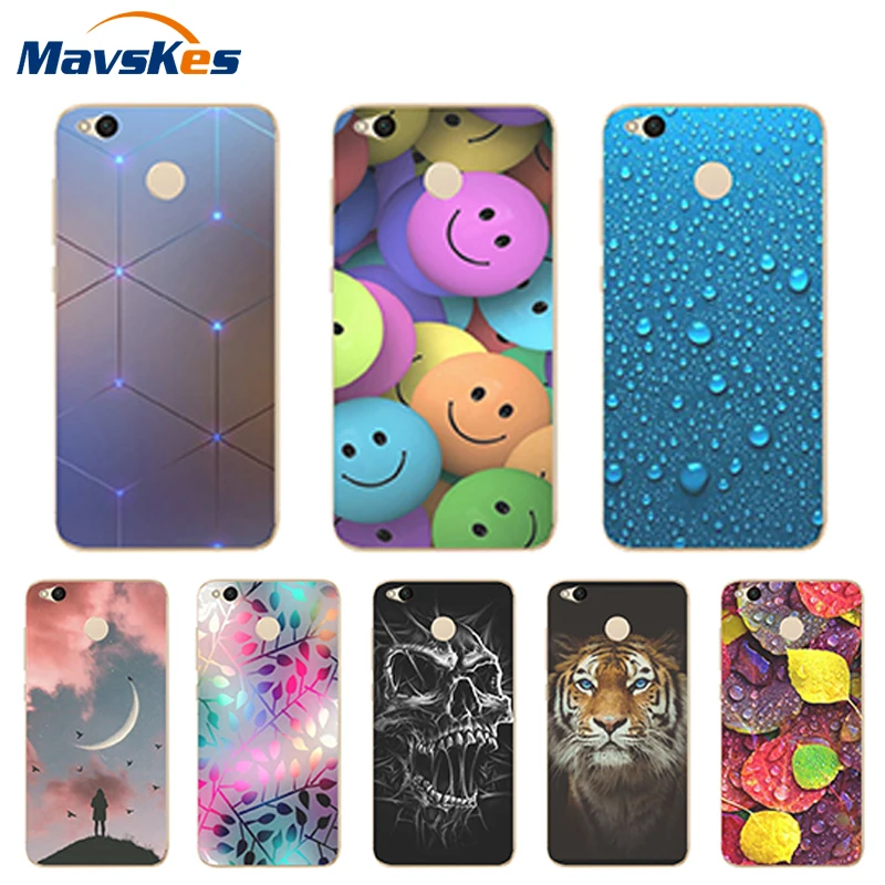 

Cute Cover Case For Xiaomi Redmi 4X Cases Candy Soft Silicone Coque 5.0 Inch Xaomi Phone Case For Xiaomi Xiomi Redmi 4X 4 X