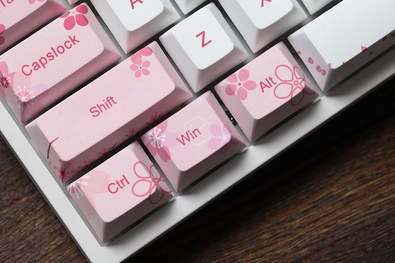 Cherry profile dye sub keycap conjunto grosso