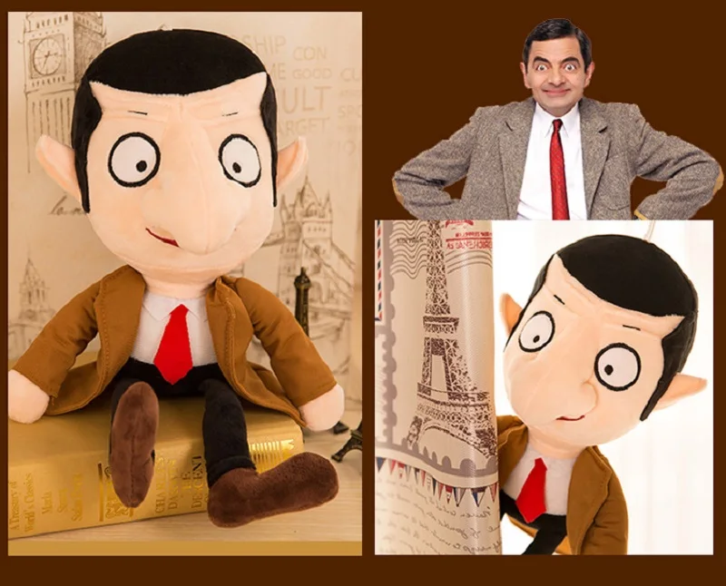 30 см MR. Bean и плюшевый мишка мягкие Мультяшные плюшевые игрушки, мягкие детские игрушки, сопроводительные игрушки, креативные Новорожденные, малыш, Аппетитный подарок на день рождения