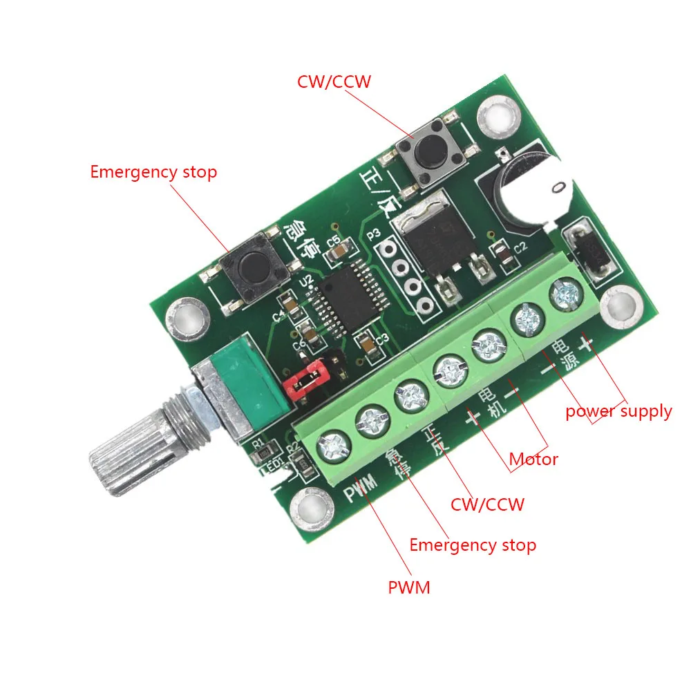 Senza Spazzola Del Motore, Pwm Regolatore È Adatto Per 3650, 3525, 2418 E 2430 Del Motore.