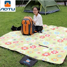 AOTU Открытый пляж Пикник Отдых на природе с принтом полосатые коврики Водонепроницаемый детский коврик палатка коврик 200*200 см