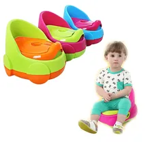 Фирменная Новинка Bebe автомобильный Туалет Портативный мультфильм горшочки и мест для приучения к горшку туалеты туалет для маленьких мальчиков и девочек От 0 до 6 лет