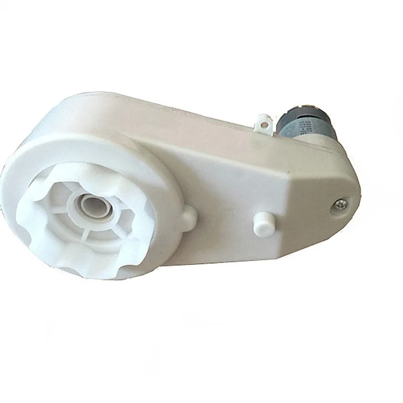 

Baby motorcycle gearbox dc motor 550 engine gear box,Children electric car gearbox with motor,12v electric motor with gear box