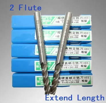 

10 pcs/set 4mm two 2 Flute HSS & Extended Aluminium End Mill Cutter CNC Bit Milling Machinery tools Cutting tools.Lathe Tool