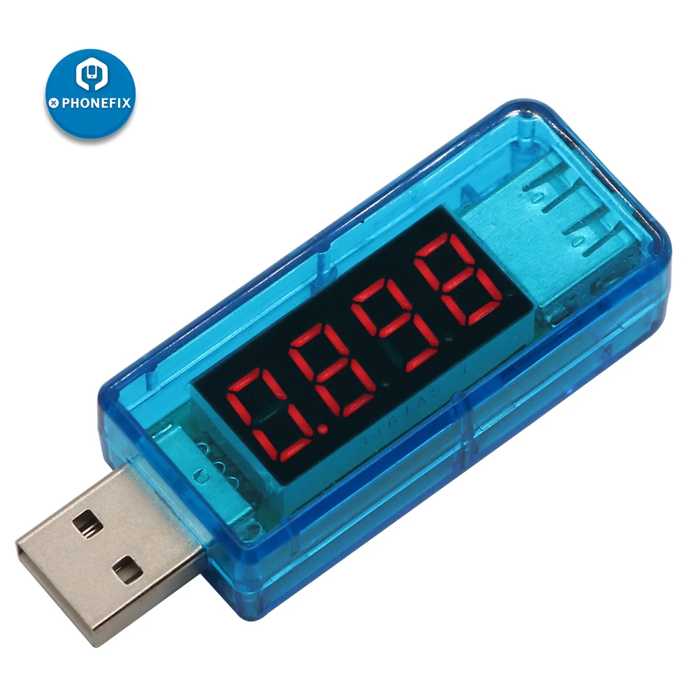 Измерительный прибор USB цифровой мультиметр USB многофункциональный Электрический тестер емкость Напряжение Ток измеритель мощности Детектор фаз зажигания