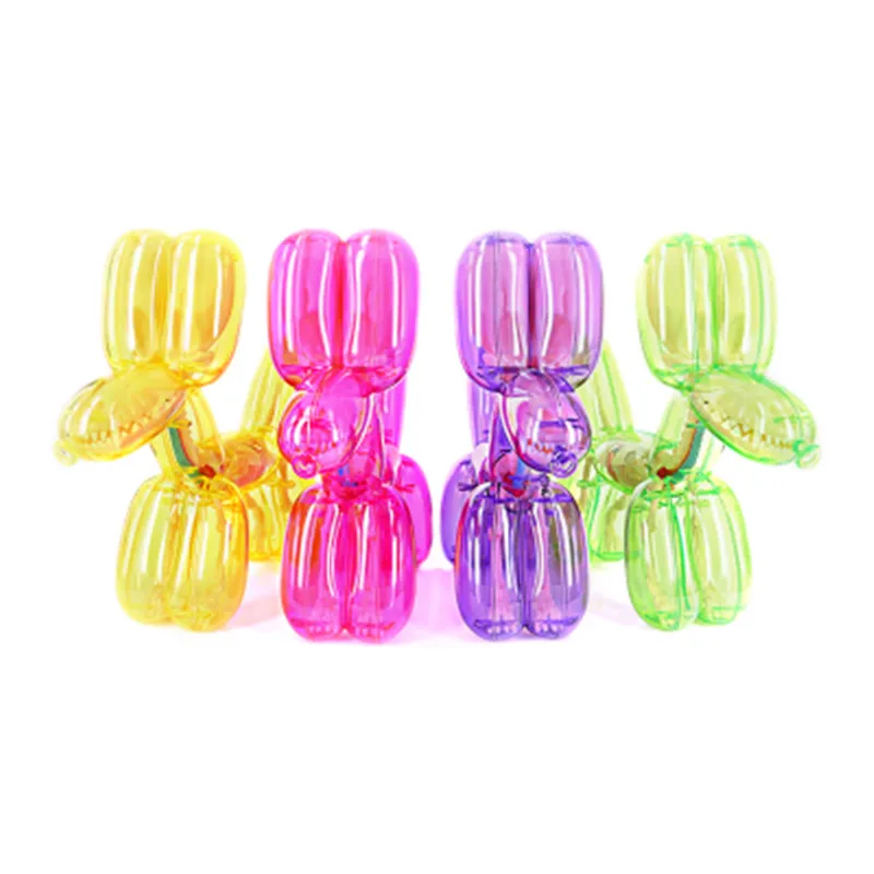 

8 Inches OriginalFake Mighty Jaxx Jason Freeny Transparency Balloon Dog Anatomy Cartoon Action Figure Assembling Toys X1710