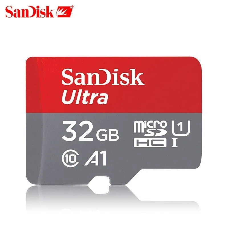 

SanDisk Ultra Memory Card microSDHC/microSDXC UHS-I C10 U1 A1 Trans Flash Card 32GB 98MB/s with Adapter TF Card