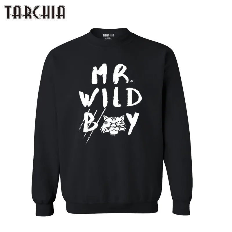 Толстовка TARCHIA в европейском стиле худи пуловер Mr Wild Boy новинка 2022 Модные свитшоты