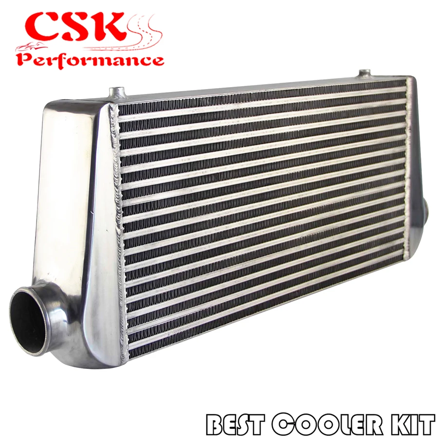 

Universal For Turbo Aluminum Intercooler 600x300x100mm Bar & Plate 3" IN/Outlet