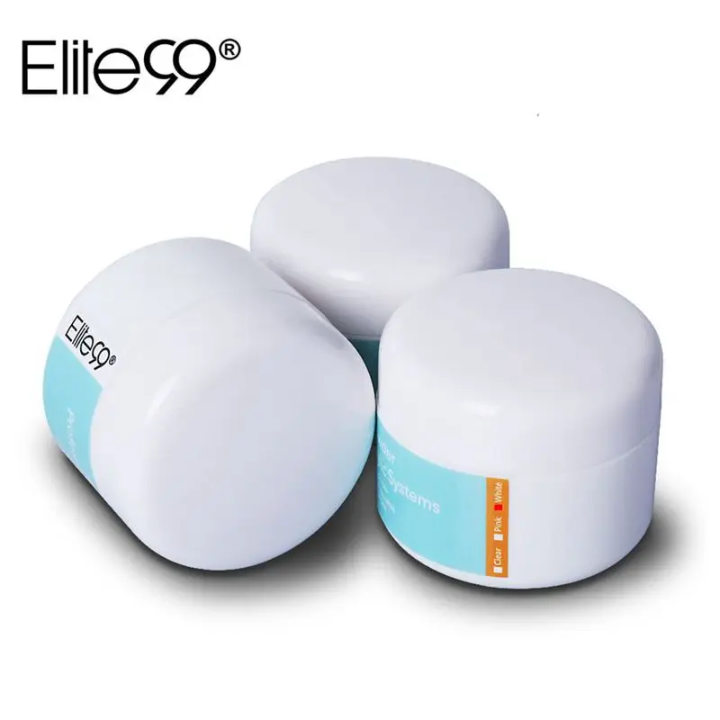 Elite99 15g Professional Acrylic Powder Crystal Nail Art Tip Builder Transparent Powder Crystal Liquid Manicure Pink White Clear Elite99 15g Professional Acrylic Powder Crystal Nail Art Tip Builder Transparent Powder Crystal Liquid Manicure Pink White Clear