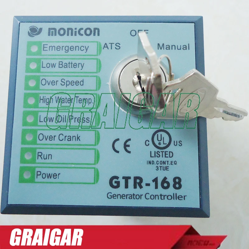

New Generator Controller GTR-168 with Auto Start and Stop Function GTR168