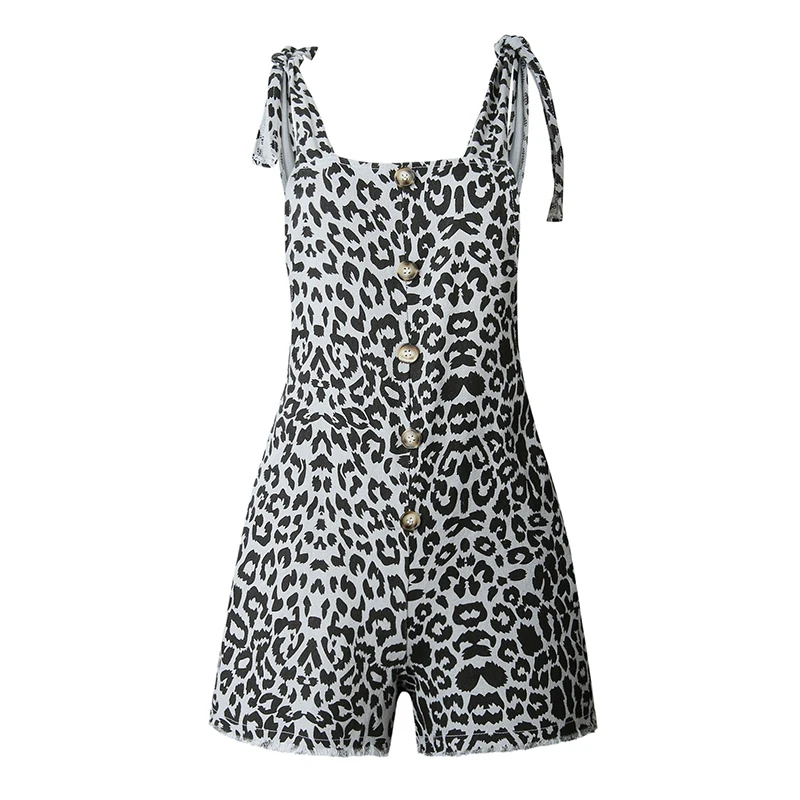 Forefair Leopard Playsuit Sexy Overalls (23)