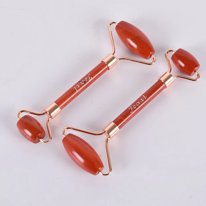 Jade Roller Natural Jasper Stone Eye Neck Roller Facial Gua Sha Tool Crystal Healing Gemstone Slimming Anti Wrinkle Cellulite Jade Roller Natural Jasper Stone Eye Neck Roller Facial Gua Sha Tool Crystal Healing Gemstone Slimming Anti Wrinkle Cellulite