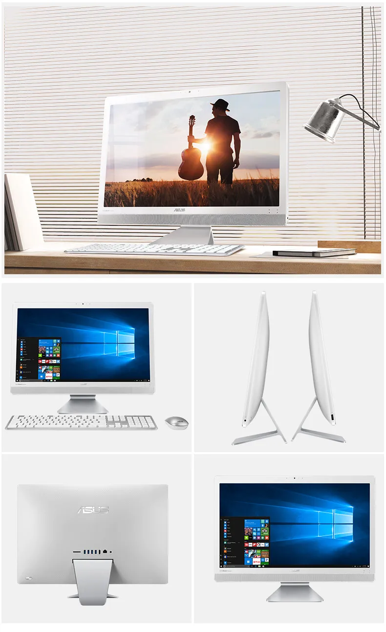 

18.5 21.5 23.5 27inch computer all in one DIY pc with i3/i5/i7 IPS Panel High quality shenzhen 21.5 24 inch desktop computer