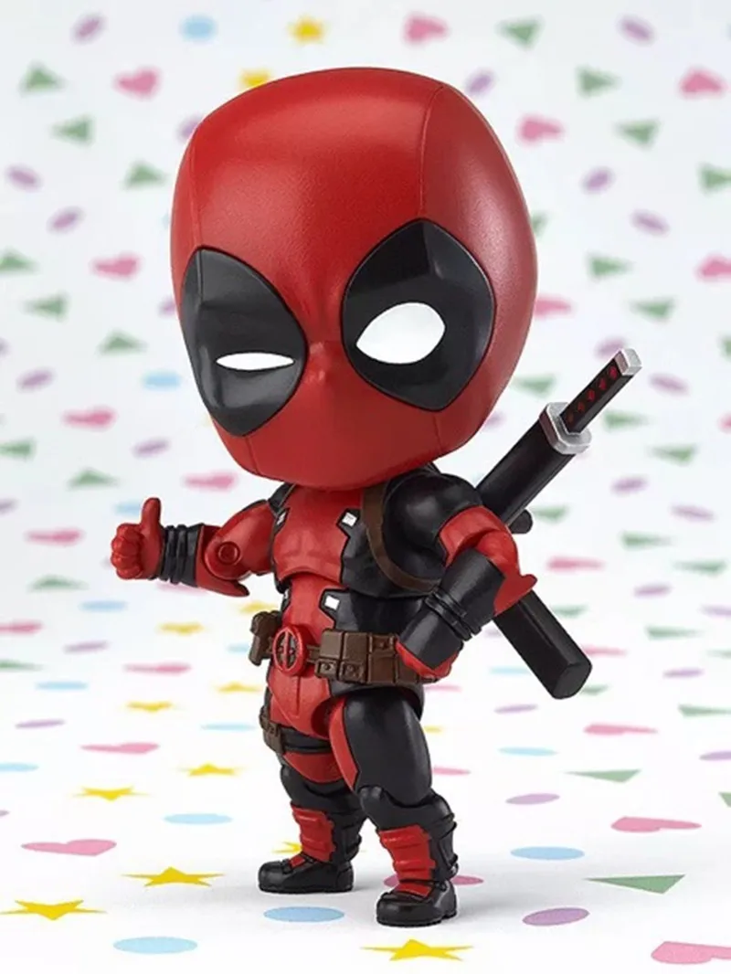

Marvel Superhero Dead Pool PVC Nendoroid Action Figure Model Collection