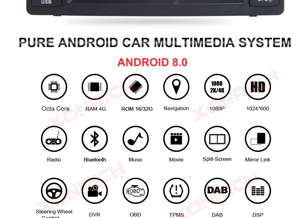 Excellent 2 Din Android 8.0 Car DVD Player For Toyota Corolla E120 BYD F3 2000 2005GPS Radio Multimedia Stereo Navigation Wifi OBD2 1