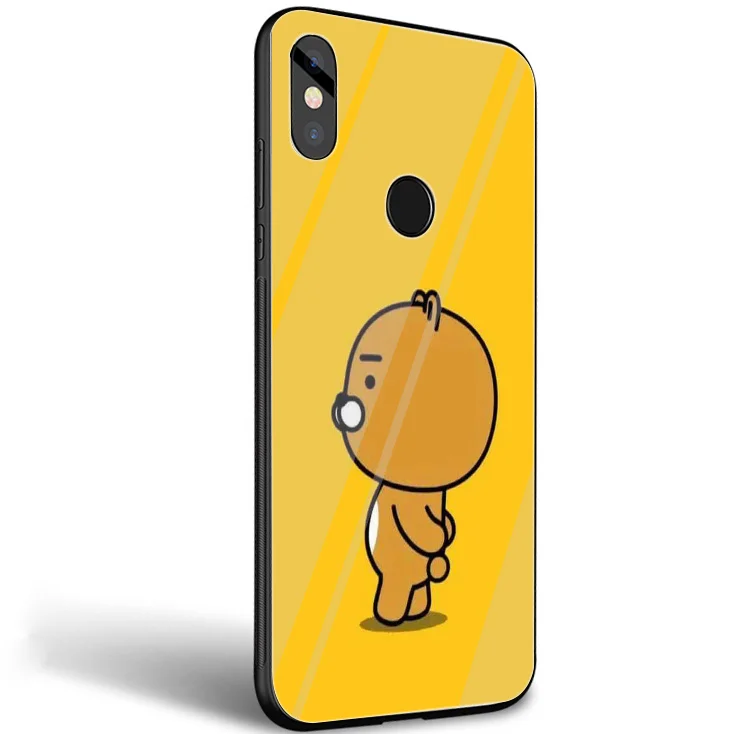 Desxz стеклянный TPU Забавный чехол для xiaomi 8 Lite A1 A2 9 redmi note 5 6 7 Pro 6A 4X 5X 6X Pocophone