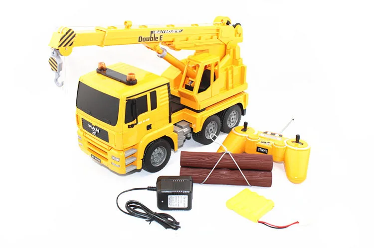 

High Simulate 6 Channels Crane Truck Radio Control Hoist Truck Project Engineering Truck Electronic Vehicle Model Toy
