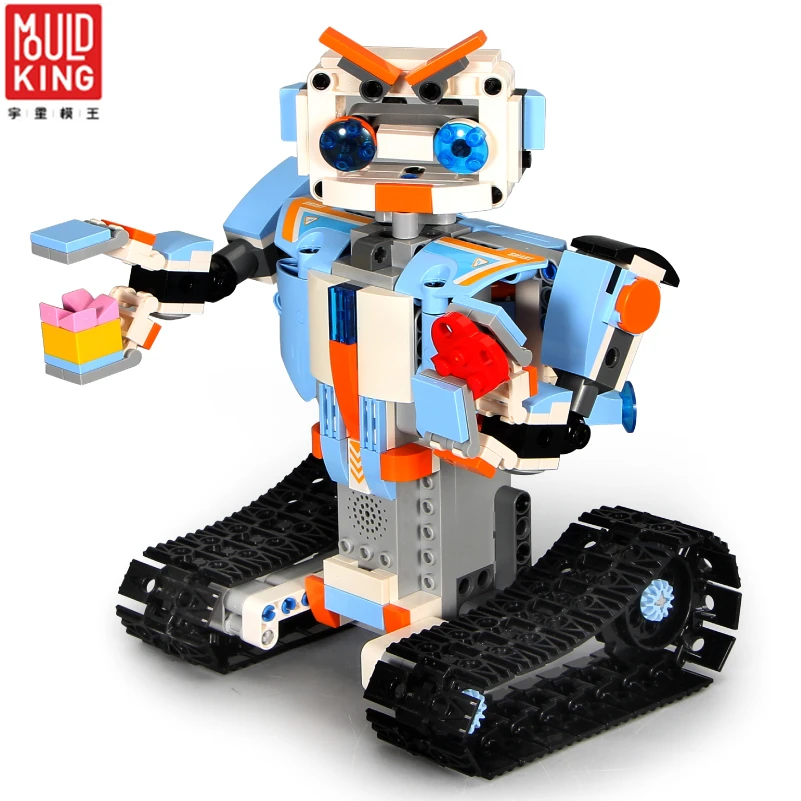 

MOULD KING RC Robot Legoing Friends Technic Robot Building Blocks Bricks City Motor Assembly DIY Transformation Robot Blocks
