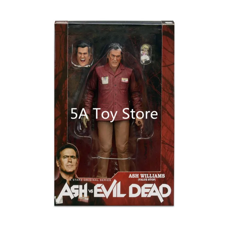 NECA Ash против зла мертвый персонаж Эш Уильямс элигос ПВХ экшн фигурка