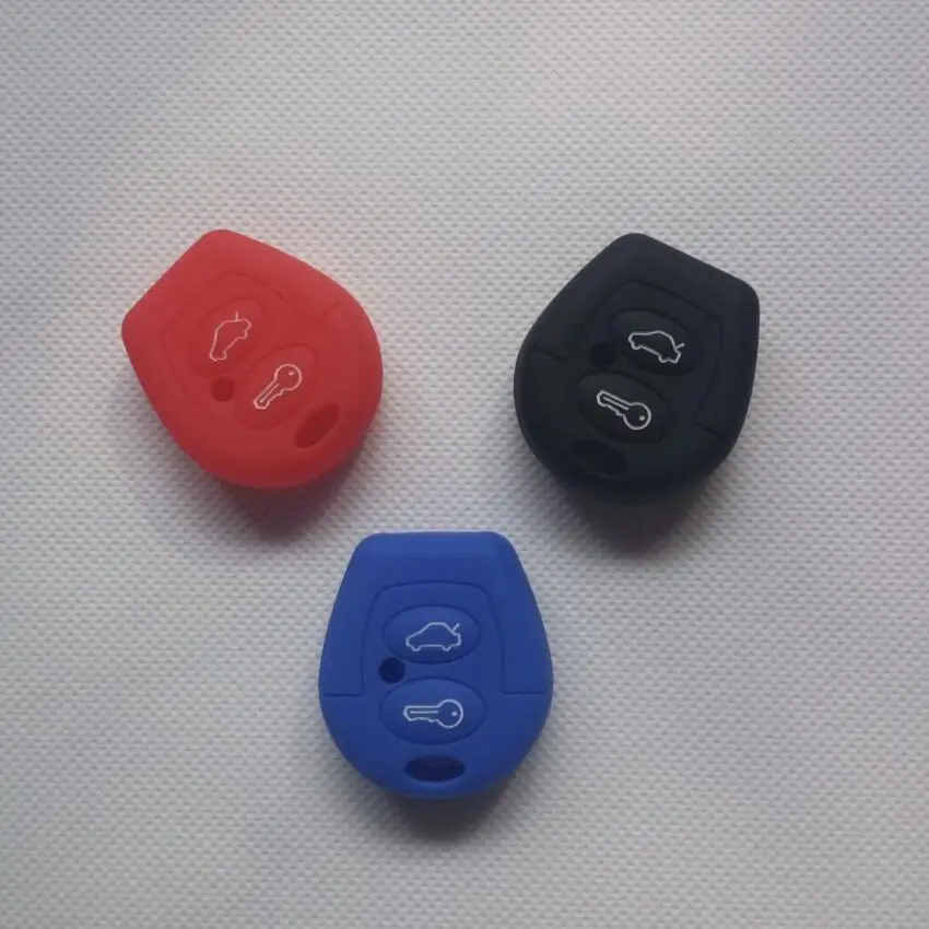 Silicone car key cover key protector keychain case for SEAT Leon