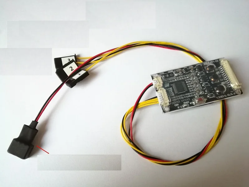 

1Set Simulation Vehicle Lighting Line Group LED Car Front/Rear Lights & Lamp Set Multi-funtion Headlight for RC Model Cars