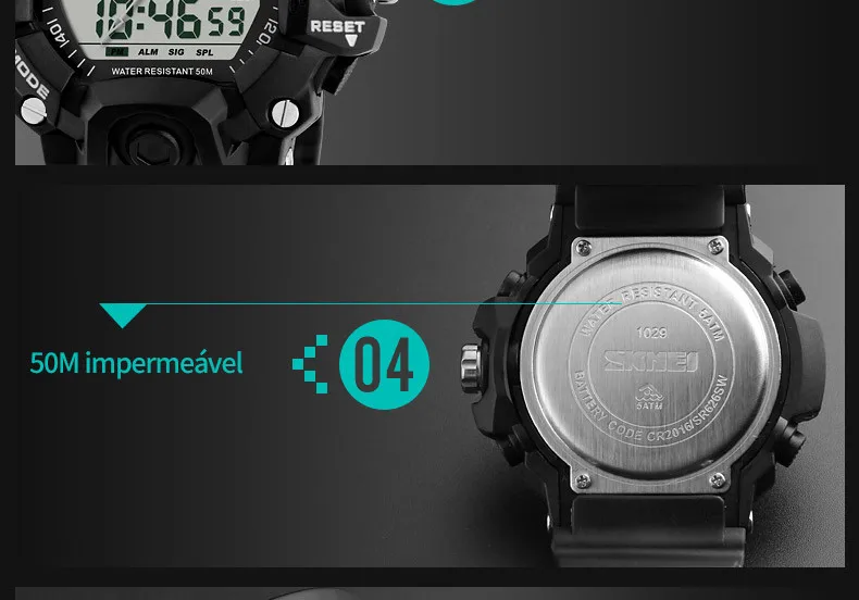Relógios relógio militar relógio masculino relógio g-shock relógio de pulso relógio casual relógio blindado relógio