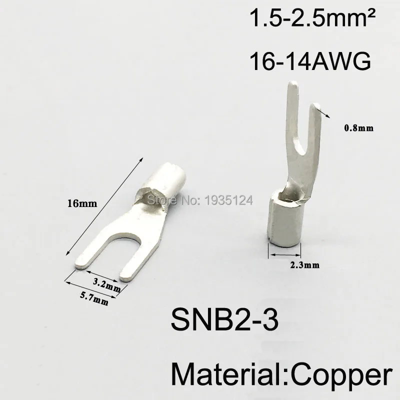 SNB2 3 High Precision UT SNB Series Copper Terminal Non Insulated