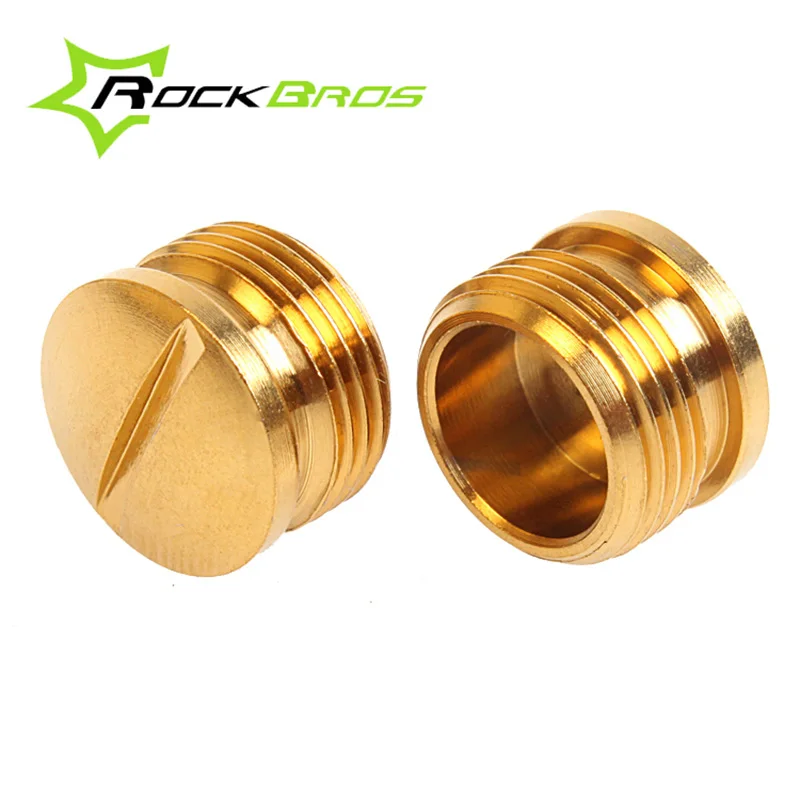 ROCKBROS Titanium Alloy Crank Brothers Egg Beater,Pedal Spindle End Cap