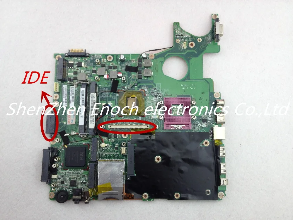 For toshiba satellite pro A300 motherboard with graphics slot 965GM A000030160 DABL5SMB6E0 DDR2  60 days warranty  stock No.999