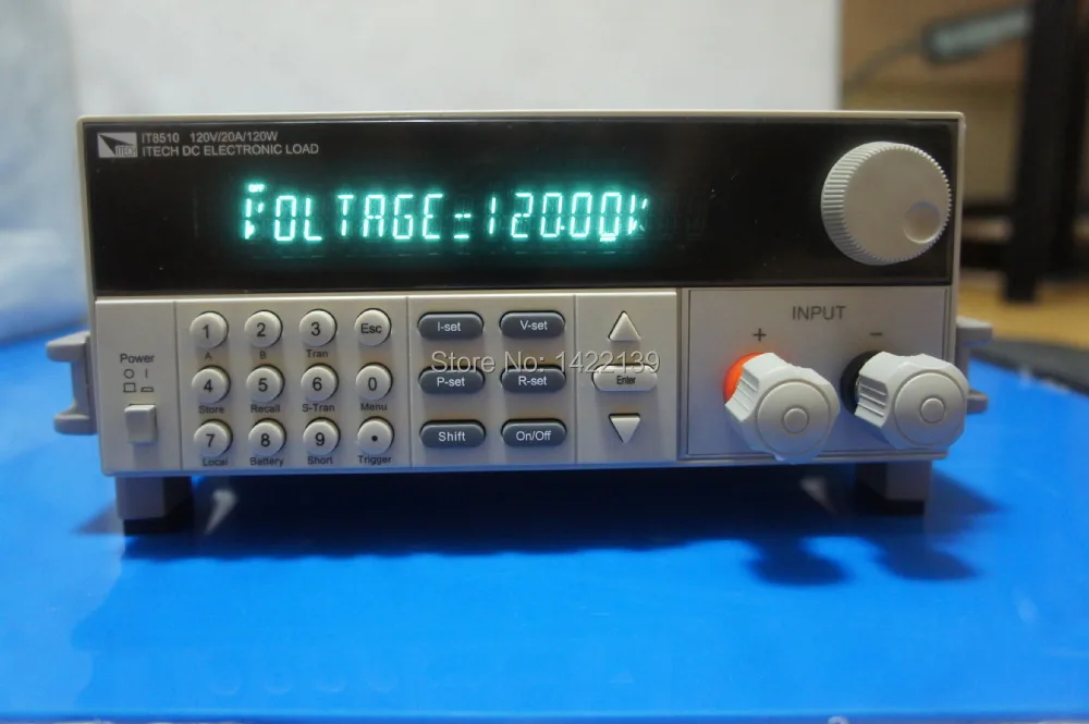 

ITECH IT8510 120W/120V/20A Programmable DC Electronic Load