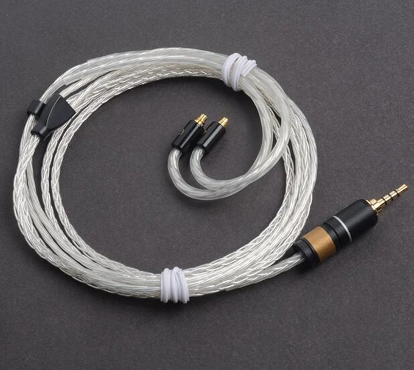 Hand Made DIY 2.5mm Balanced Line 8 Core Single