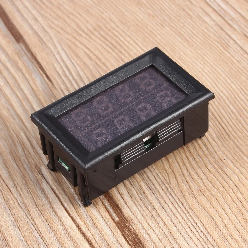 

Worldwide 1pcs 100V 50A DC Digital Voltmeter Ammeter LED Amp Volt Meter