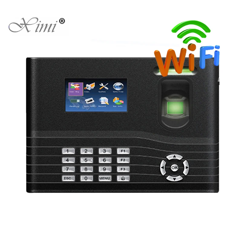 

ZK IN01-A Biometric Fingerprint Access Control And Time Attendance With WIFI TCP/IP USB Door Access Control With Backup Battery