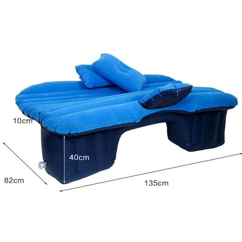 السيارات اكسسوارات السيارات الهواء نفخ السفر فراش السرير العالمي ل عودة مقعد متعددة الوظائف أريكة وسادة في الهواء الطلق التخييم حصيرة
