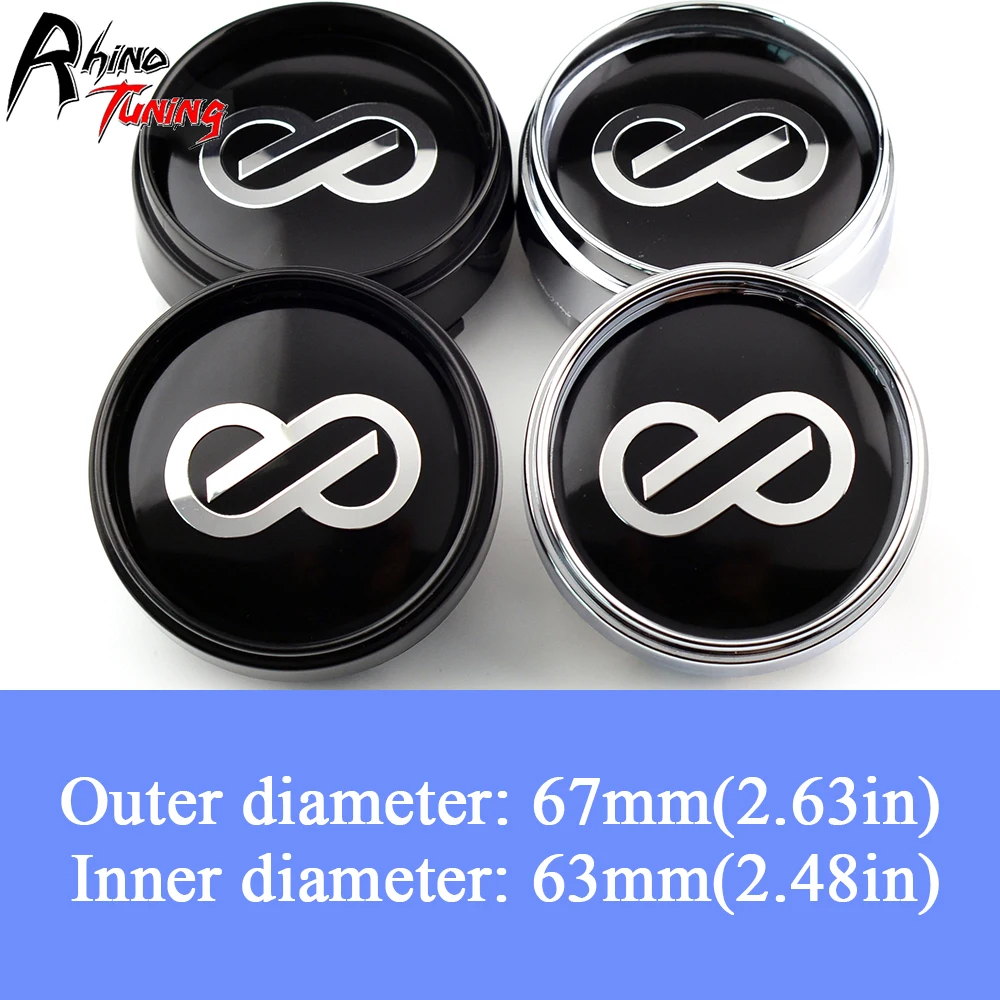 

4pcs 67mm 63mm Enkei Center Caps Emblem For Enkei Car Wheels RPF1 Auto Rims Cap Hub Accessories