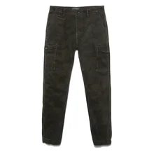 Мужские камуфляжные тактические брюки Модные Мульти-карманы военные Цифровые Брюки Карго повседневные уличные обтягивающие брюки