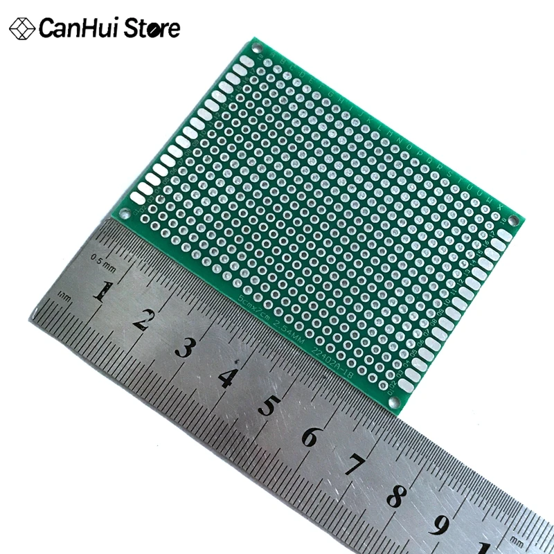 5 шт. 5x7 см 5*7 см двухсторонний прототип печатной платы Diy универсальная печатная плата 5x7 двухсторонняя станническая печатная плата 50x70 мм