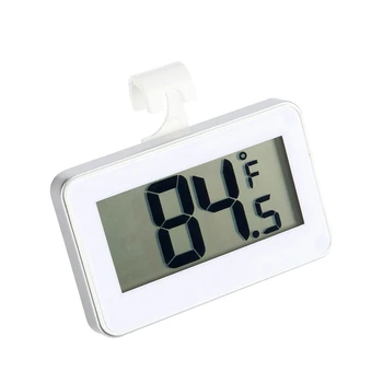 

Digital Fridge Freezer Thermometer Kitchen LCD Refrigerator Temperature Meter Foldable Hook Magnet Kitchen Preservation Tools