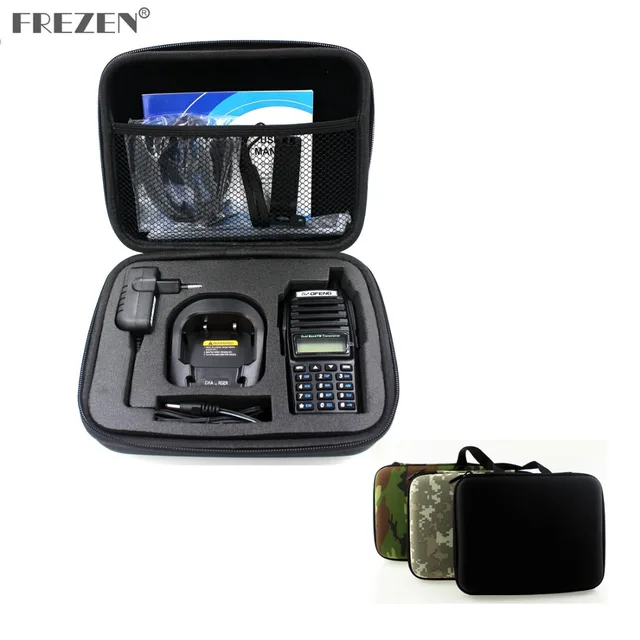 Special Offers Portable Radio Case Walkie Talkie Hand Bag For BAOFENG UV-82 UV-8D Motorola GP328 Launched Hunting Case Black And Camouflage Special Offers Portable Radio Case Walkie Talkie Hand Bag For BAOFENG UV-82 UV-8D Motorola GP328 Launched Hunting Case Black And Camouflage