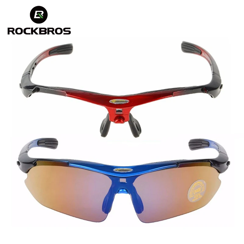 

RockBros Polarized Cycling Sun Glasses Outdoor Sports Bicycle Glasses Cycling Glasses Frame Polarized 29g Goggles Eyewear 5 Lens