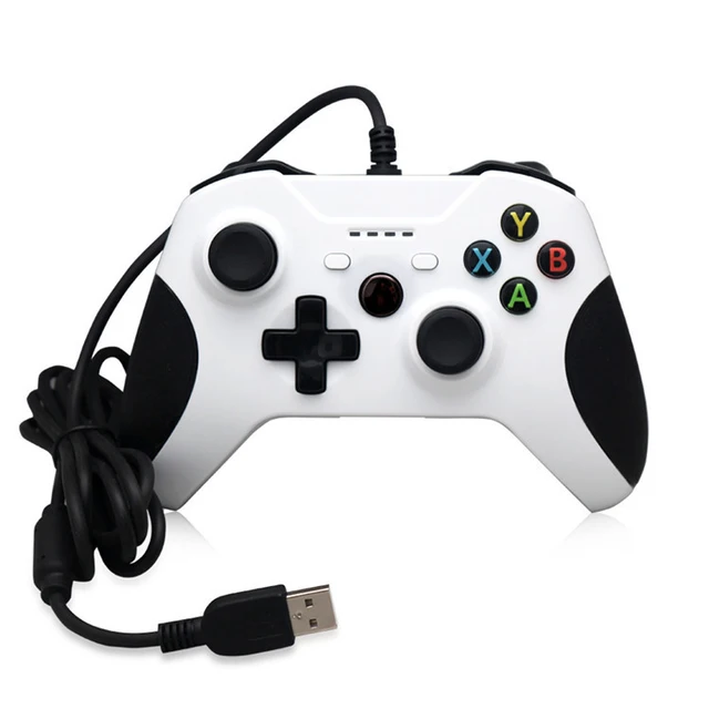 Cheap USB Wired Controller Controle For Microsoft Xbox One Controller Gamepad For Xbox One Slim For PC Windows 7 8 10 XP XBOX Joystick